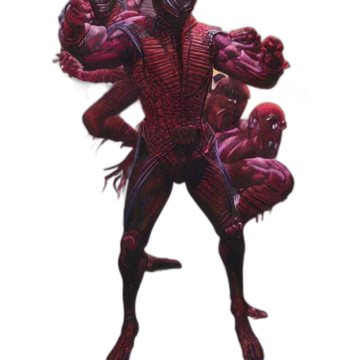 creature, animal, mask, concept art transparent PNG cut-out