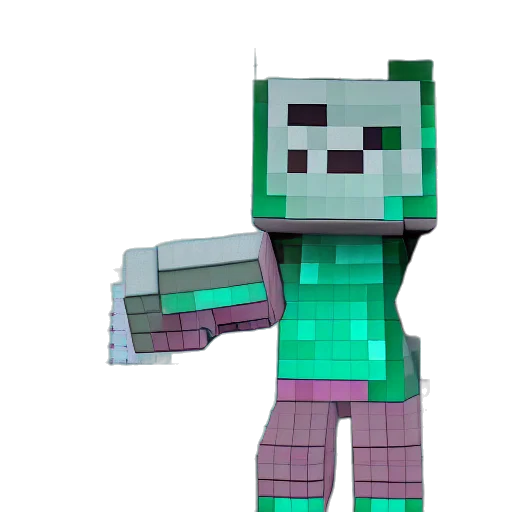 robot, weapon, staff, creature, 3d render, pixel art, concept art, cartoon transparent PNG cut-out