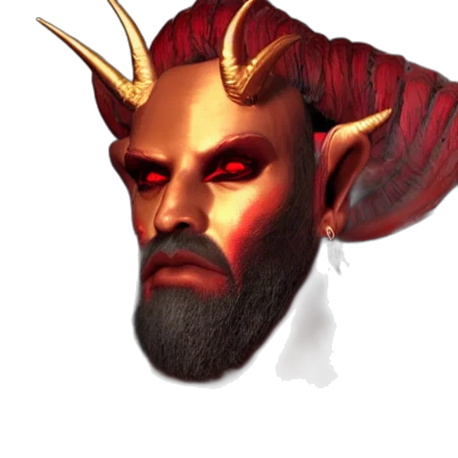 mask, staff, dragon, face, fantasy art, concept art, 3d render, pixel art transparent PNG cut-out