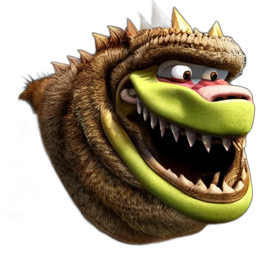 creature, animal, dragon, face transparent PNG cut-out
