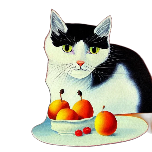food, animal, photorealistic, 3d render transparent PNG cut-out