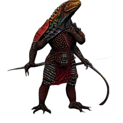 dragon, creature, animal, staff transparent PNG cut-out