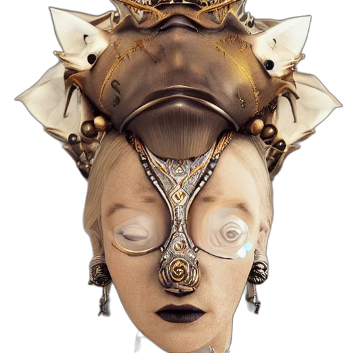 mask, crown, jewelry, face transparent PNG cut-out
