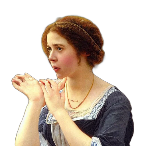 jewelry, face, dress, staff transparent PNG cut-out
