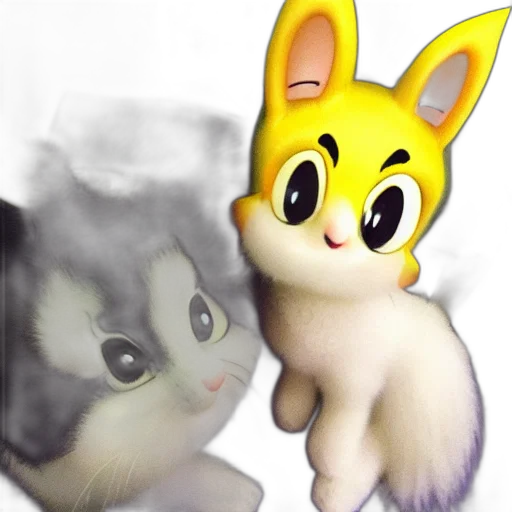 animal, creature, 3d render, concept art transparent PNG cut-out