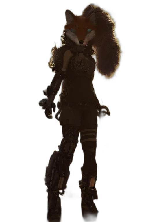 robot, staff, weapon, hair transparent PNG cut-out