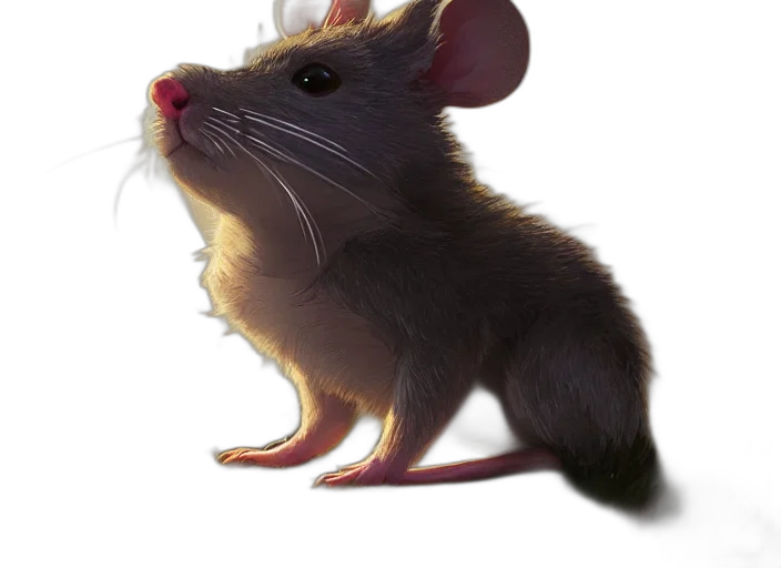 animal, creature, hat, staff transparent PNG cut-out