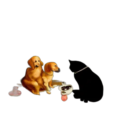 food, animal, pixel art, concept art, 3d render, photorealistic, golden, monochrome transparent PNG cut-out