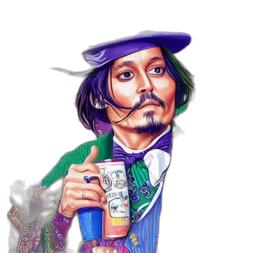 bottle, cartoon, comic book art, watercolor transparent PNG cut-out