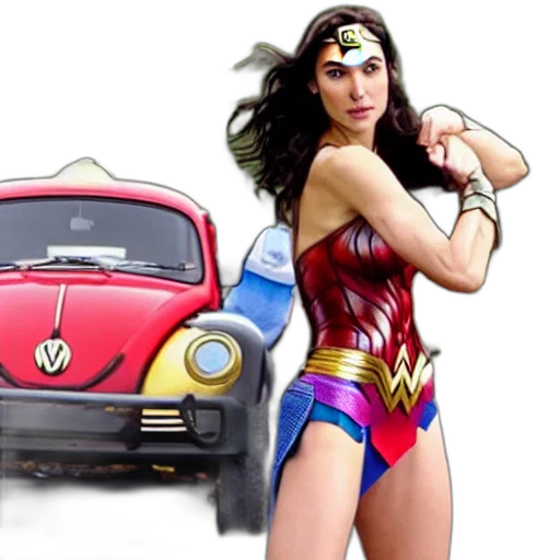 comic book art, concept art, photorealistic, gal transparent PNG cut-out