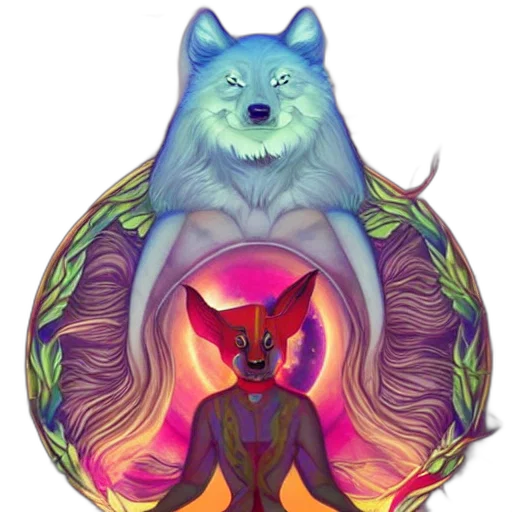 fantasy art, concept art, pixel art, outer space transparent PNG cut-out