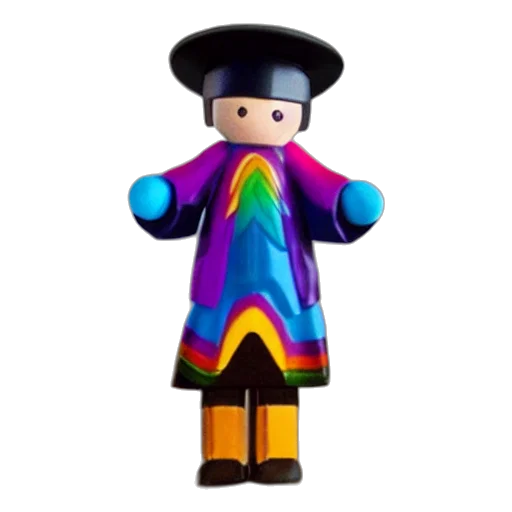 jacket, staff, hat, umbrella transparent PNG cut-out