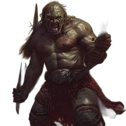 creature, concept art, fantasy art, comic book art transparent PNG cut-out