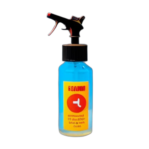 bottle, staff, hand, sanitizer, lid, which, gun transparent PNG cut-out
