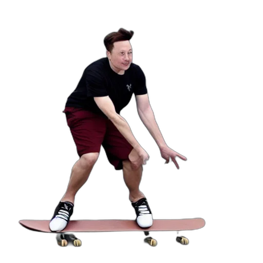 concept art, 3d render, elon, musk transparent PNG cut-out