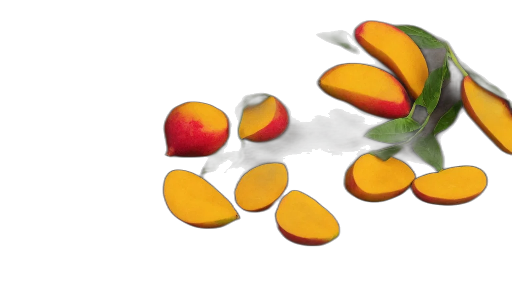 food, flower, crown, photorealistic transparent PNG cut-out