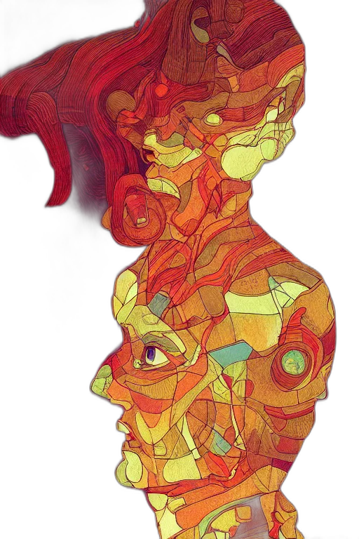 mask, face, crown, robot transparent PNG cut-out