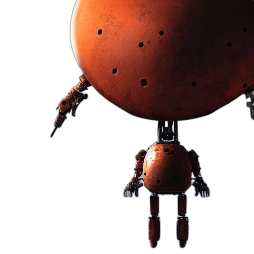 robot, food, creature, weapon transparent PNG cut-out