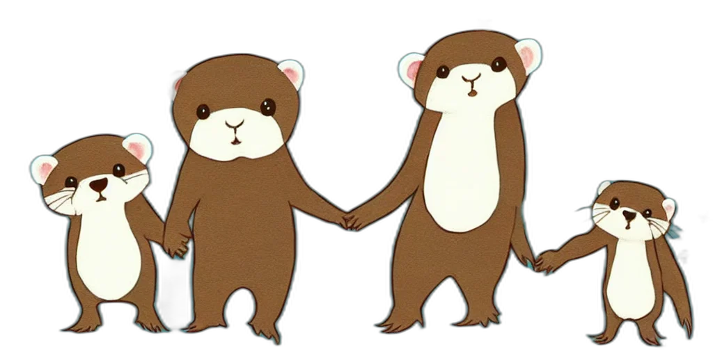 concept art, cartoon, little, everything transparent PNG cut-out