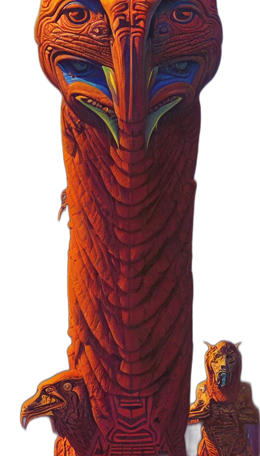 dragon, creature, animal, staff transparent PNG cut-out