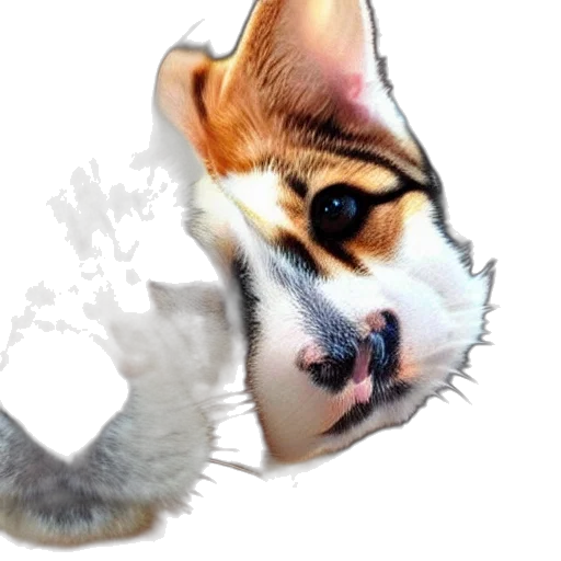 animal, staff, creature, face, photorealistic, watercolor, 3d render, concept art transparent PNG cut-out