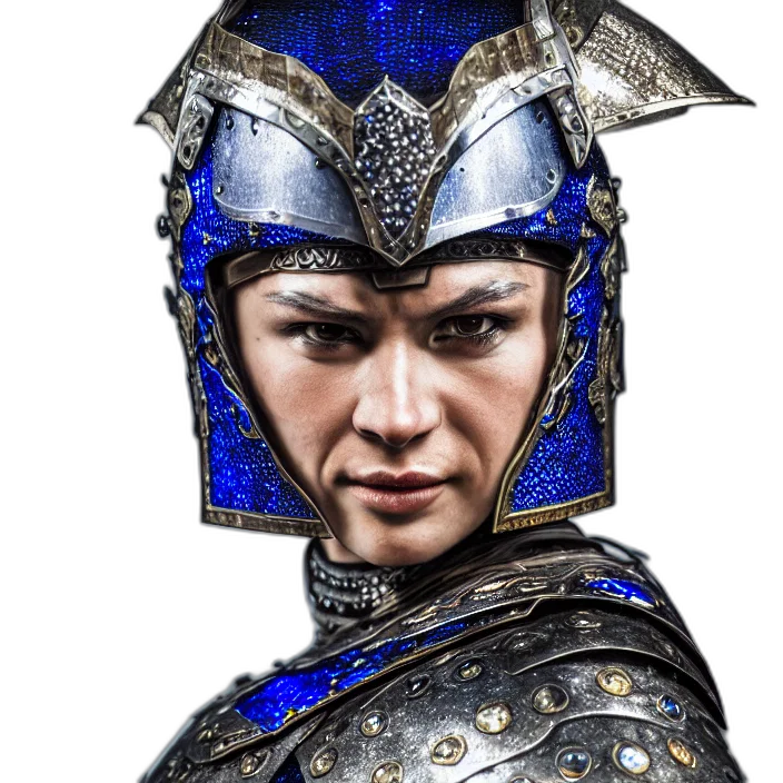 face, mask, sword, crown transparent PNG cut-out