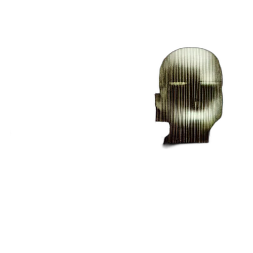 robot, mask, face, crown transparent PNG cut-out