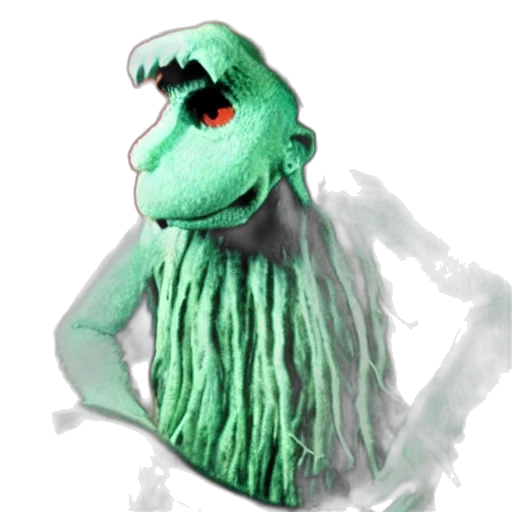 creature, animal, staff, mask transparent PNG cut-out