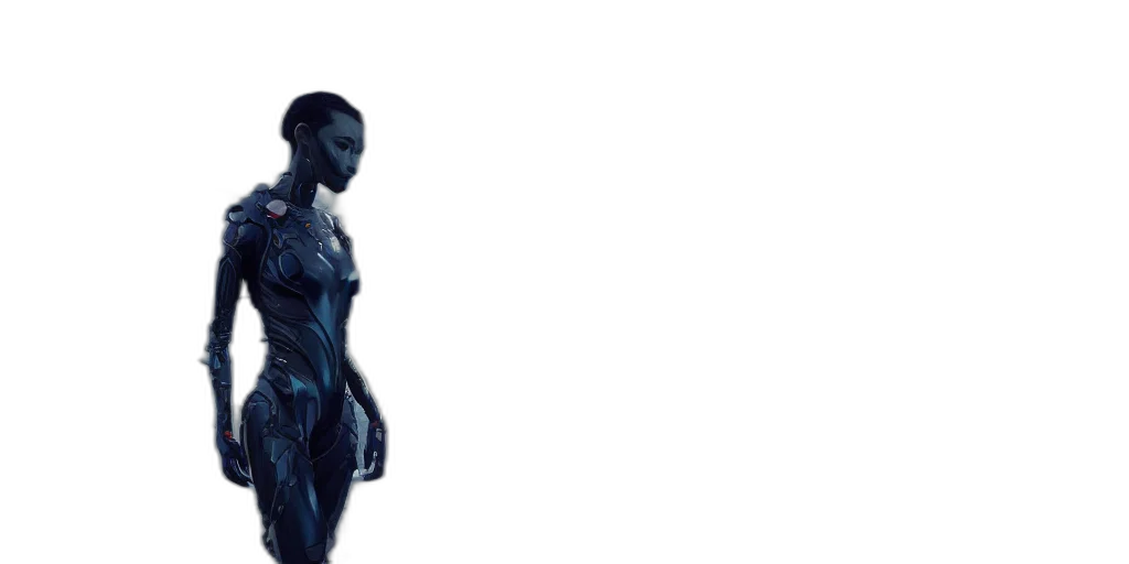 robot, dress, creature, concept art transparent PNG cut-out