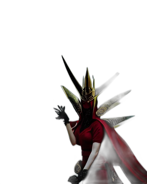 sword, dragon, staff, crown transparent PNG cut-out