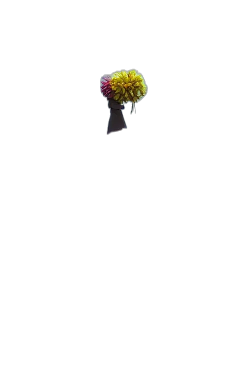 tree, umbrella, crown, flower, 3d render, concept art, pixel art, photorealistic transparent PNG cut-out