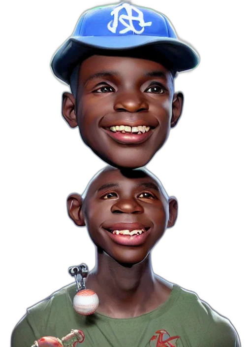 face, hat, crown, mask, photorealistic, 3d render, cartoon, concept art transparent PNG cut-out