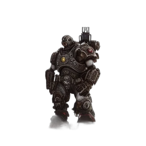robot, weapon, creature, concept art transparent PNG cut-out