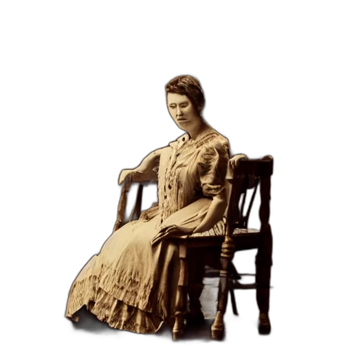 dress, furniture, staff, face transparent PNG cut-out