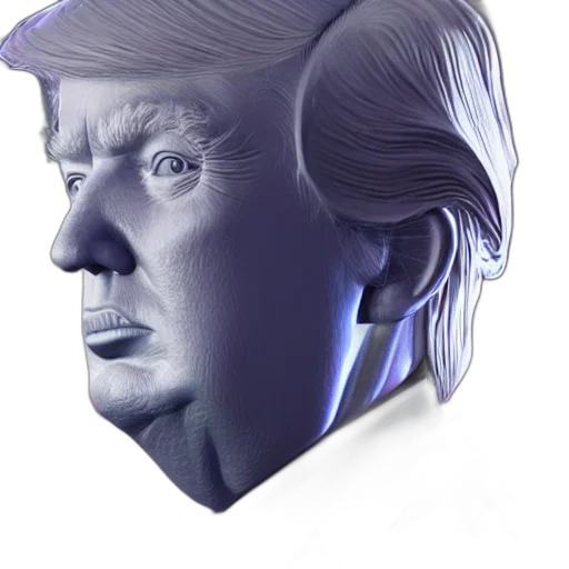 mask, face, crown, hat, vaporwave, 3d render, photorealistic, concept art transparent PNG cut-out
