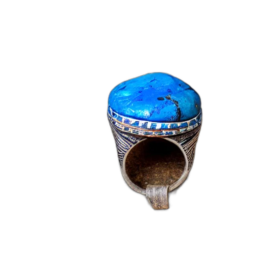 jewelry, crown, bottle, hat, 3d render, photorealistic, blue, highly transparent PNG cut-out