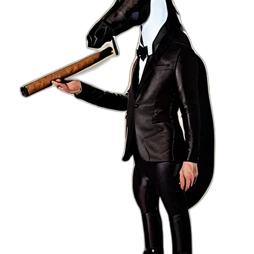 staff, animal, mask, jacket transparent PNG cut-out