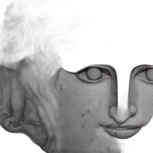 mask, face, crown, creature, concept art, 3d render, photorealistic, fantasy art transparent PNG cut-out
