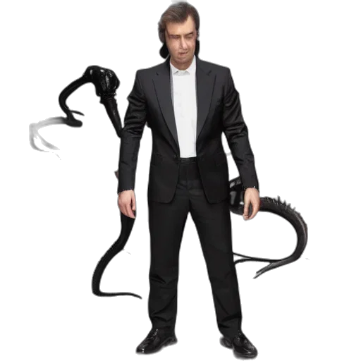 staff, robot, concept art, 3d render, giger, hugo, boss, pattern transparent PNG cut-out