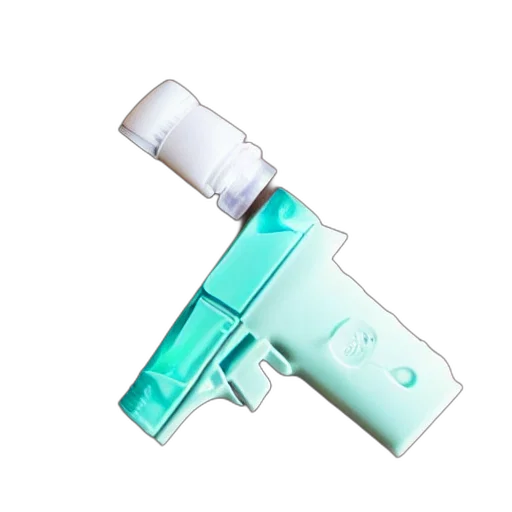 bottle, weapon, staff, jewelry, vaporwave, 3d render, concept art, pixel art transparent PNG cut-out