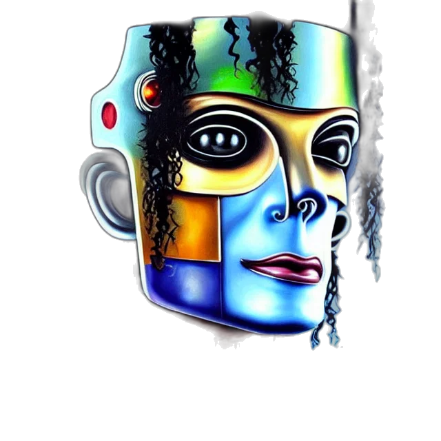 robot, mask, face, cyberpunk, concept art, 3d render, photorealistic, beautiful transparent PNG cut-out