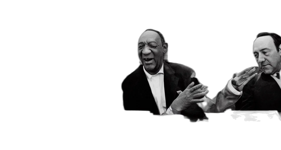 umbrella, face, jacket, staff, concept art, bill, cosby, kevin transparent PNG cut-out