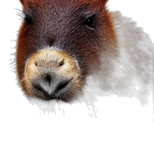 animal, face, hair, creature transparent PNG cut-out