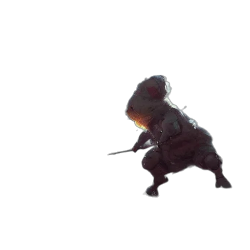 dragon, animal, weapon, staff transparent PNG cut-out