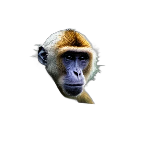animal, face, creature, mask, photorealistic, 3d render, concept art, pixel art transparent PNG cut-out