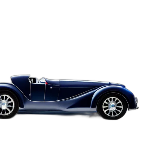 car, 3d render, concept art, photorealistic, bugatti, type, atlantic, concept transparent PNG cut-out
