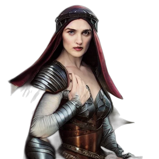 sword, dress, crown, fantasy art transparent PNG cut-out