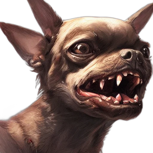 creature, animal, face, staff, photorealistic, concept art, 3d render, fantasy art transparent PNG cut-out