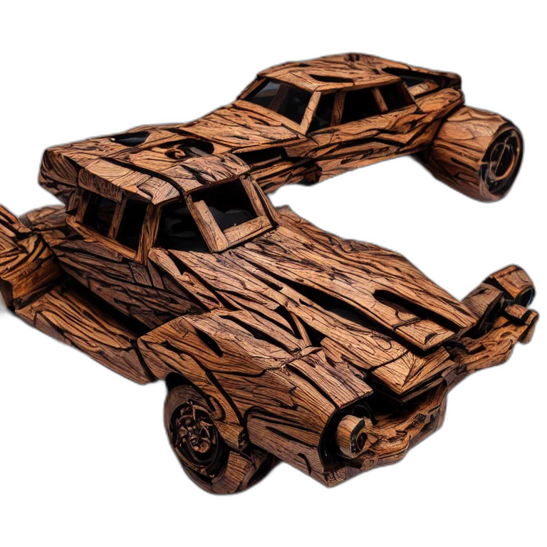 car, weapon, furniture, 3d render transparent PNG cut-out