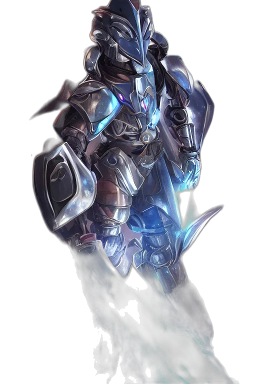 robot, dragon, weapon, sword transparent PNG cut-out